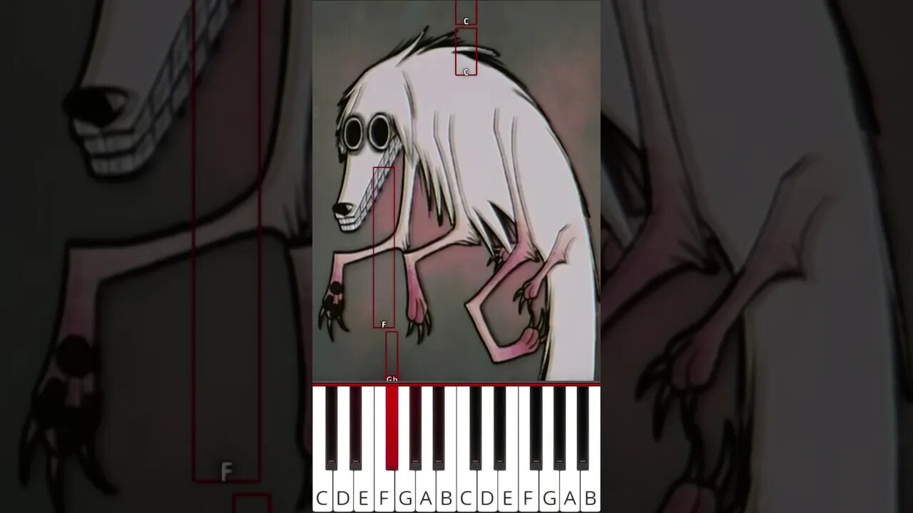 Didn’t I Do It For You... but it's Horror (Borzoi Dog Meme) - Octave Piano Tutorial