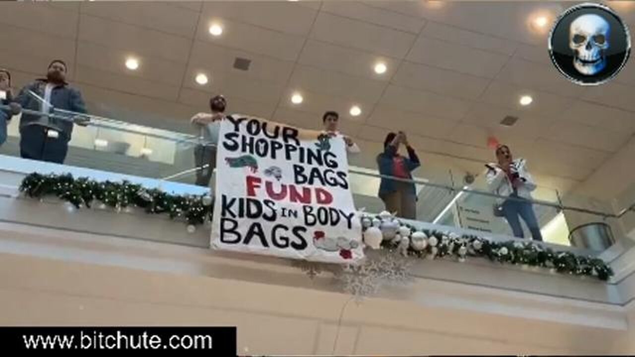 BOSTON - A bunch of palestine whackos take over a mall on black friday - LINKS! 👀