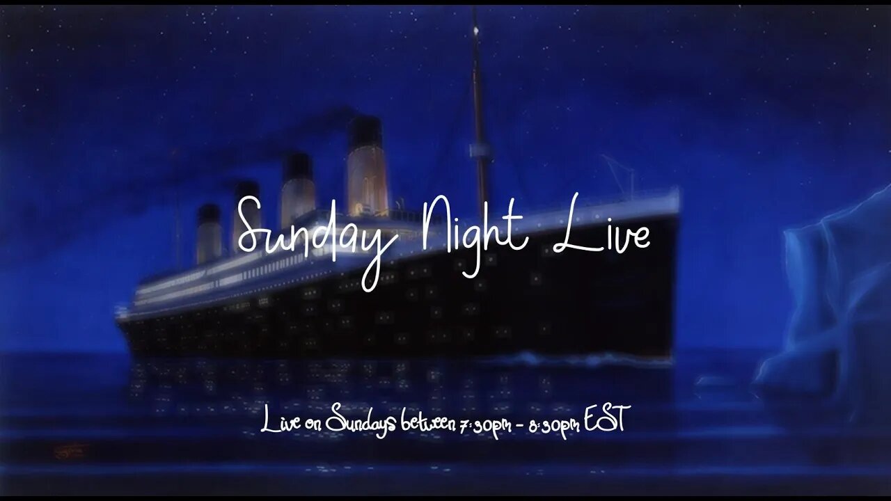 Sunday night!!! HISTORIC TRAVELS LIVE TIME!!!!