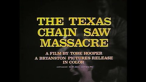 THE TEXAS CHAINSAW MASSACRE (1974) Trailer A [#thetexaschainsawmassacretrailer]