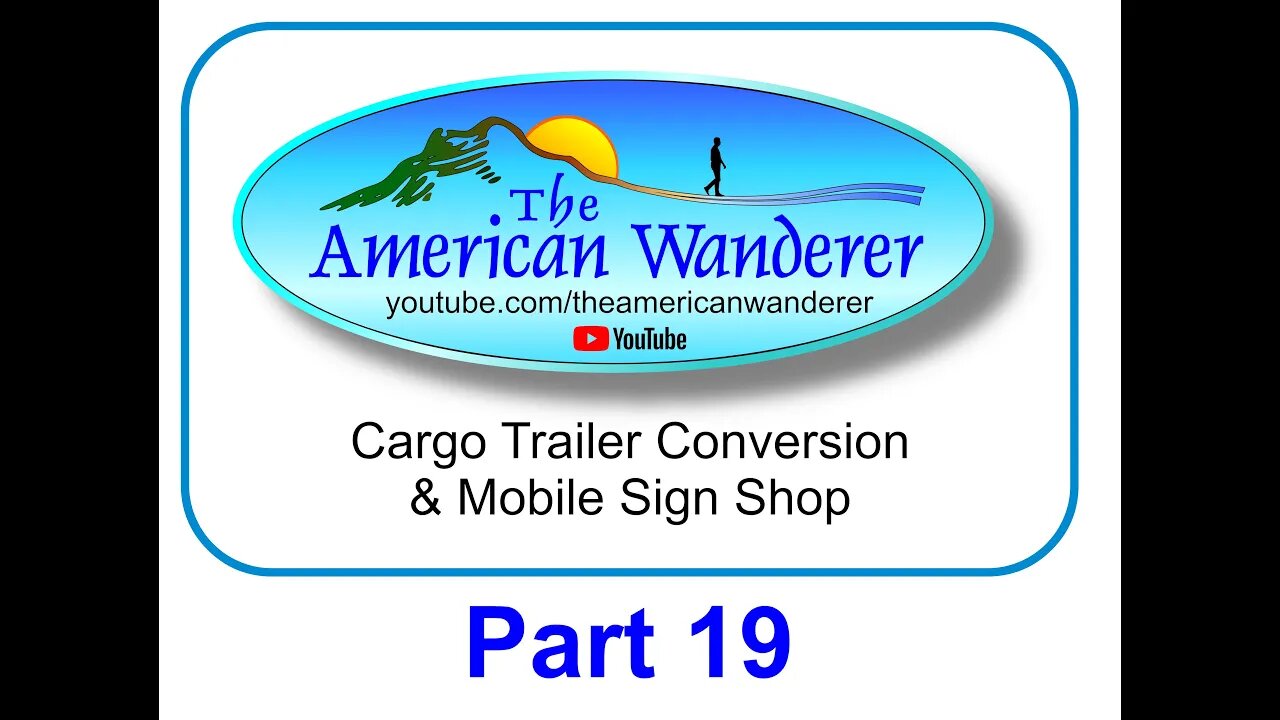 cargo trailer conversion part 19 - painting the walls