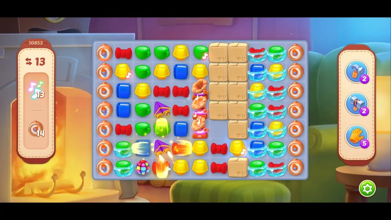 Playrix Homescapes Gameplay Walkthrough Level 10853