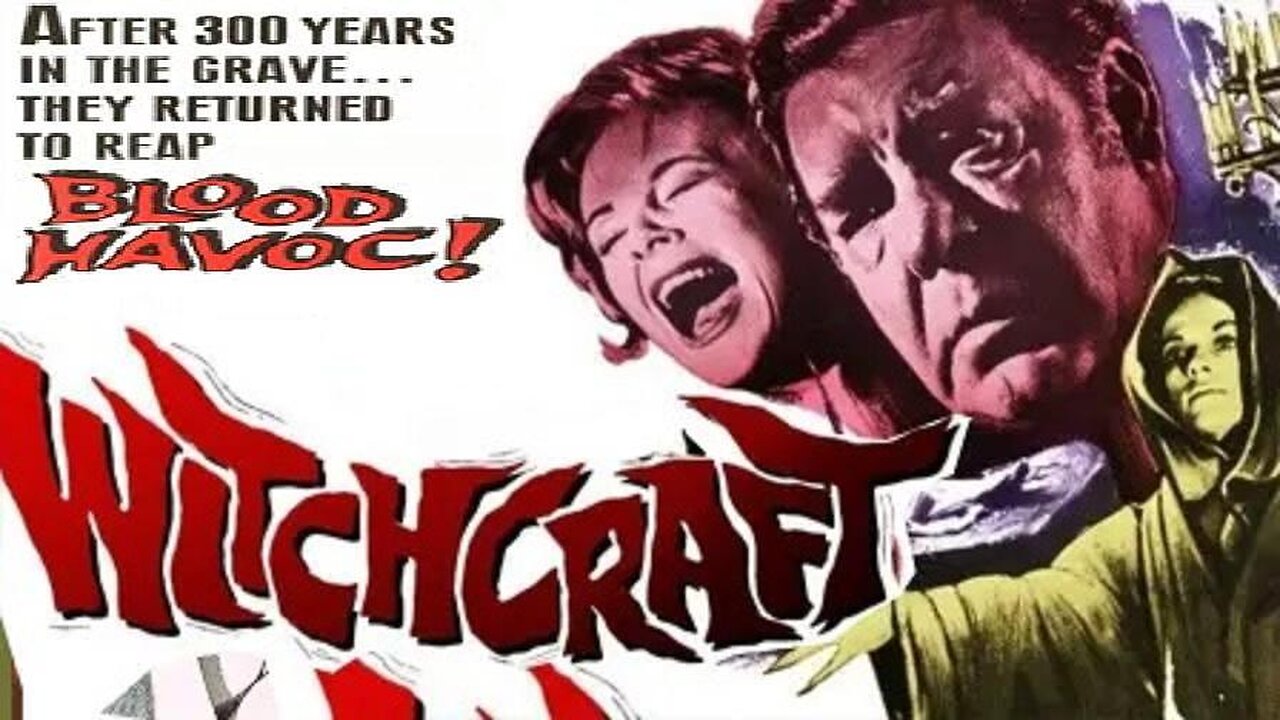 WITCHCRAFT 1964 A 300 Year-Old Witch is Released When Her Grave is Disturbed FULL MOVIE in HD