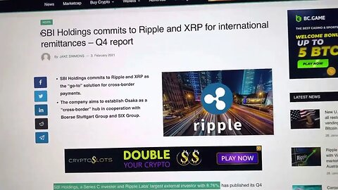 RIPPLE PARTNER SNI DIMPS MILLIONS INTO GERMAN CRYPTO EXCHANGE!!