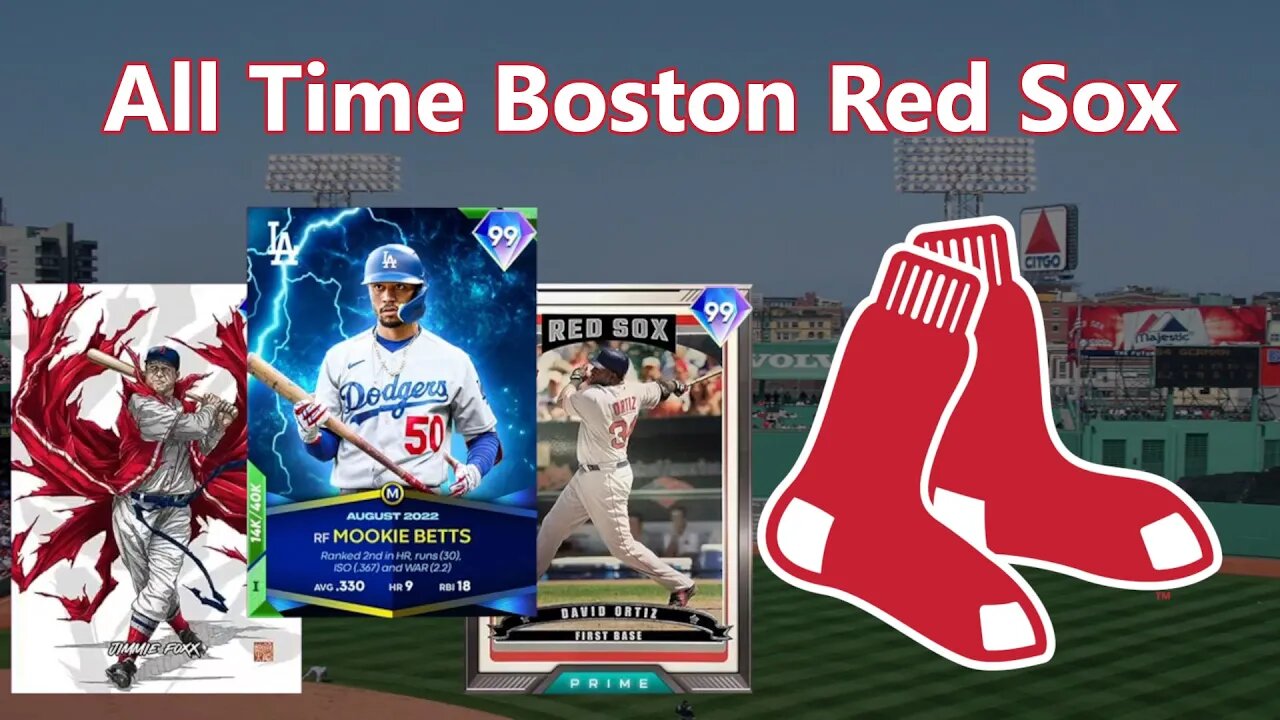 All Time Boston Red Sox: MLB The Show 22 Diamond Dynasty