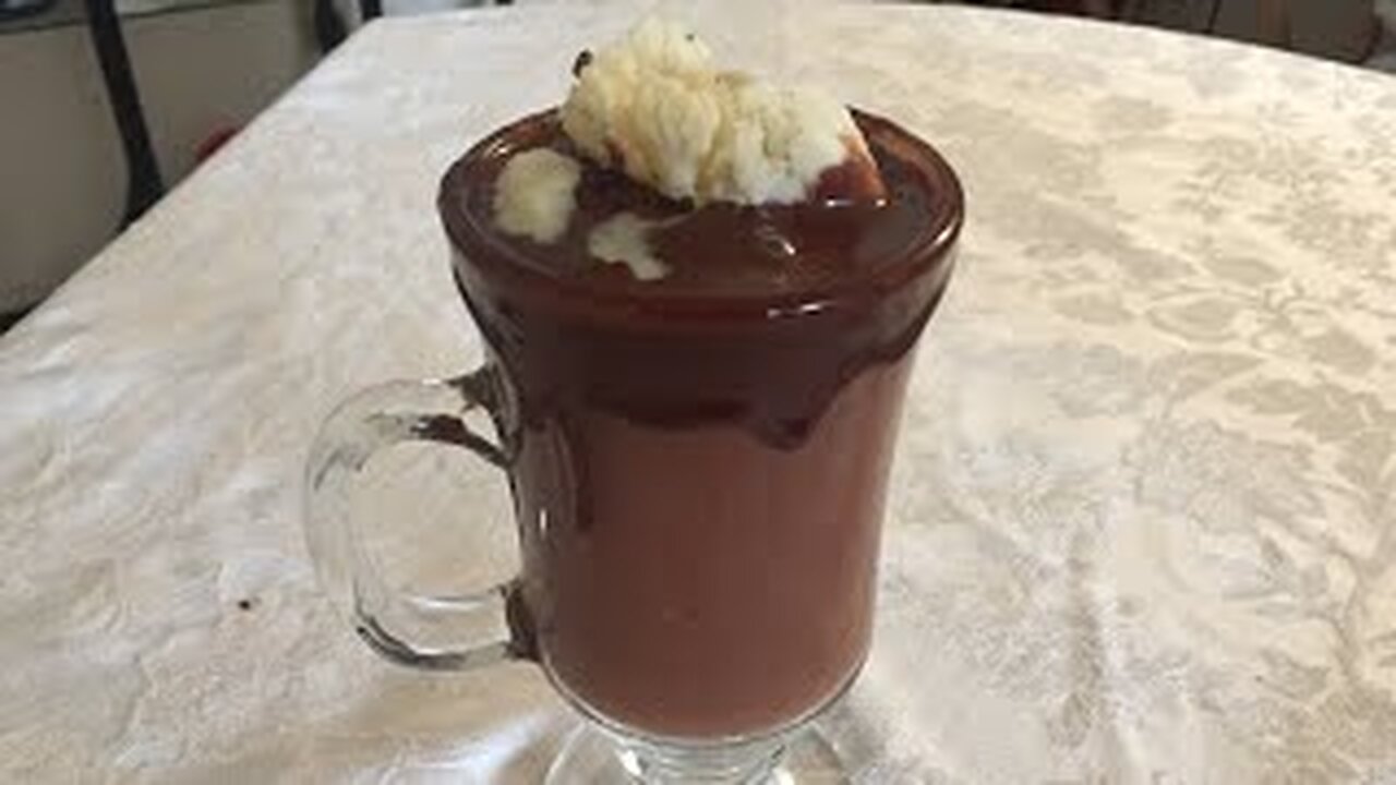 Hot Chocolate Float