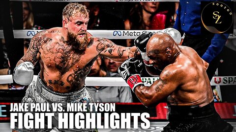 jake paul vs. mike tyson fight highlight 2024 #boxing #sports #jakepaul #miketyson