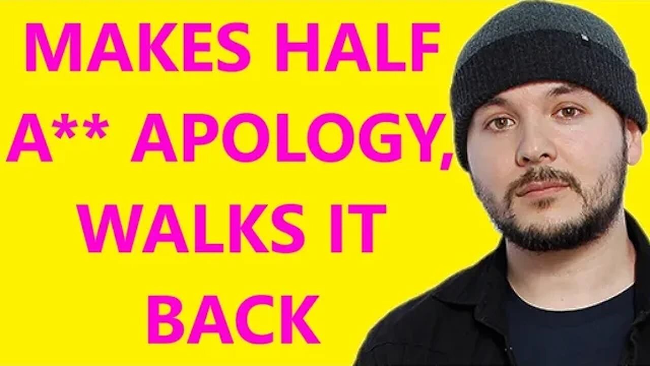 Tim Pool WALKS BACK Apology
