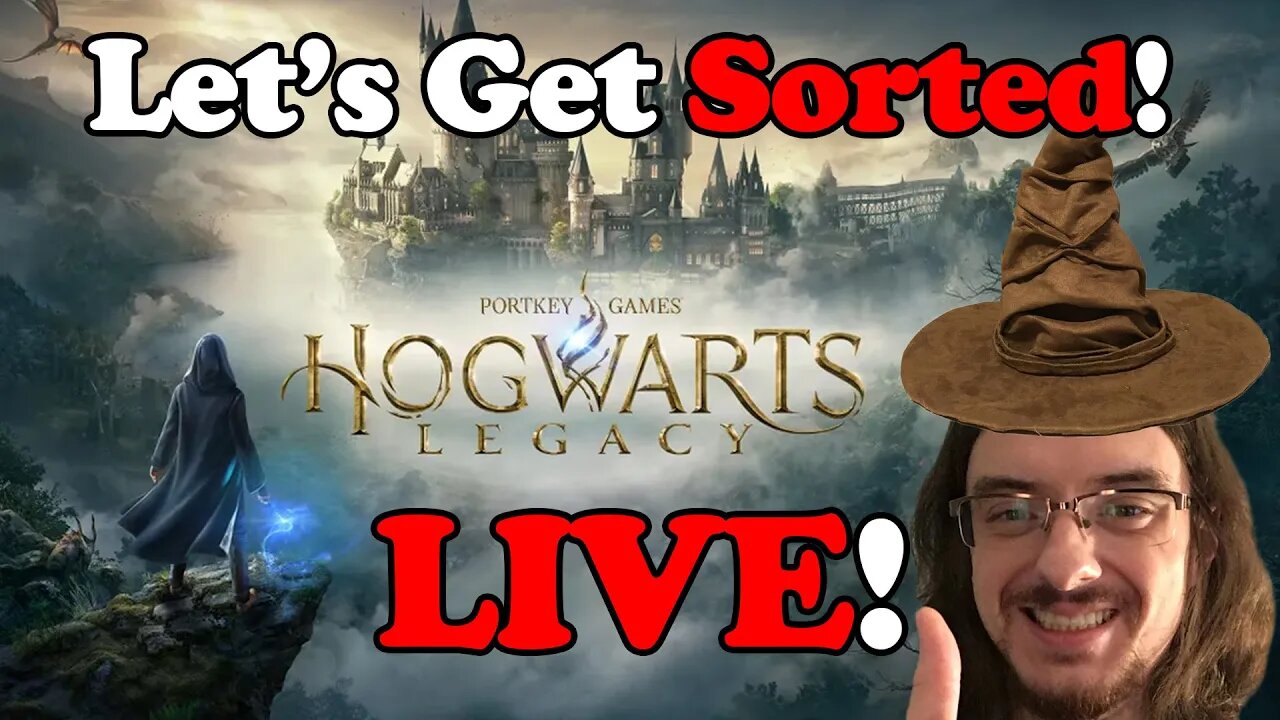 Hogwarts Legacy Early Access LIVE! Character Creation and Picking a House!