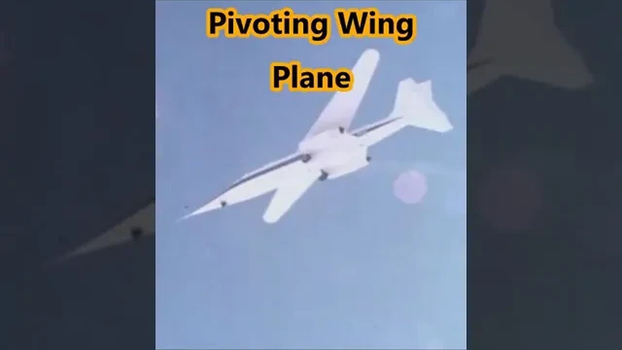 Watch In Flight Pivoting Wing Plane #NASA #Aviation #Flying #Crazy