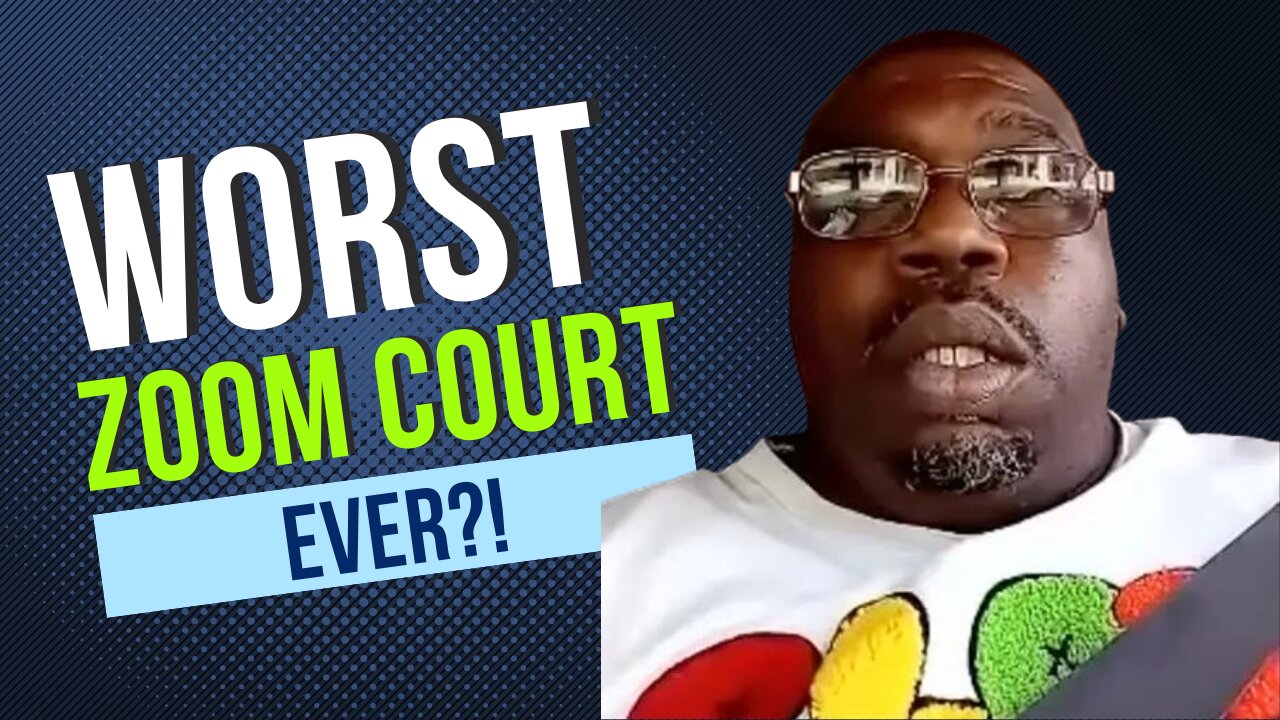 SEGMENT ONLY: Man Shows Up to Zoom Court Driving, on a Suspended License [Video]