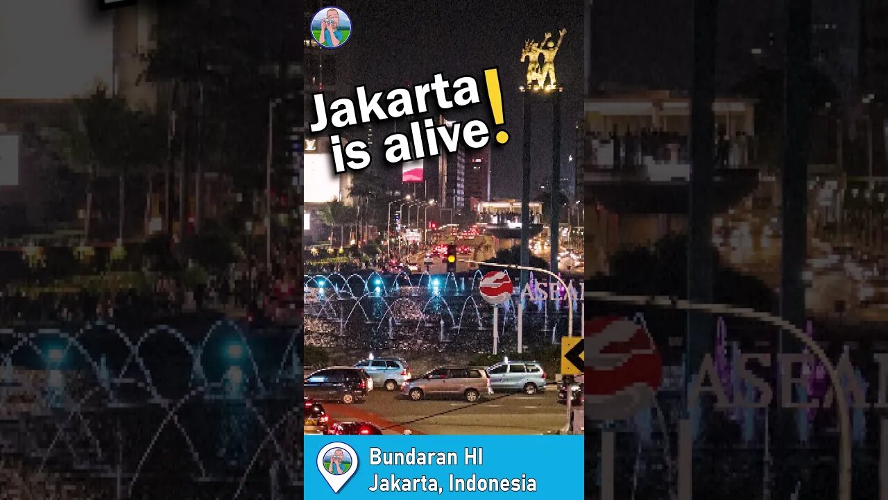 Very busy Saturday night in Jakarta 🇮🇩