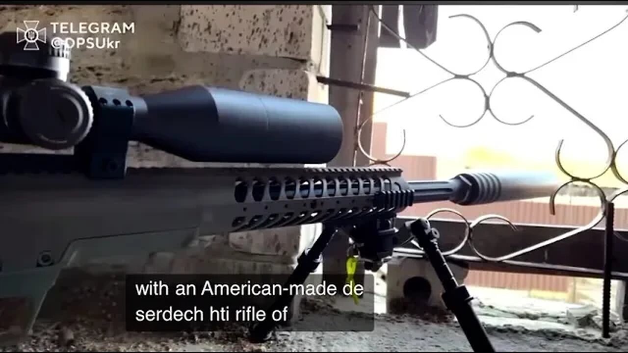 Ukrainian sniper team