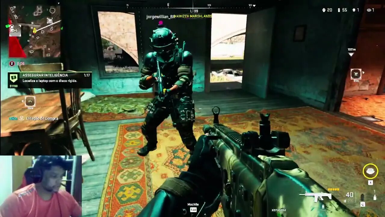 jogando Call of Duty®: Warzone 2.0