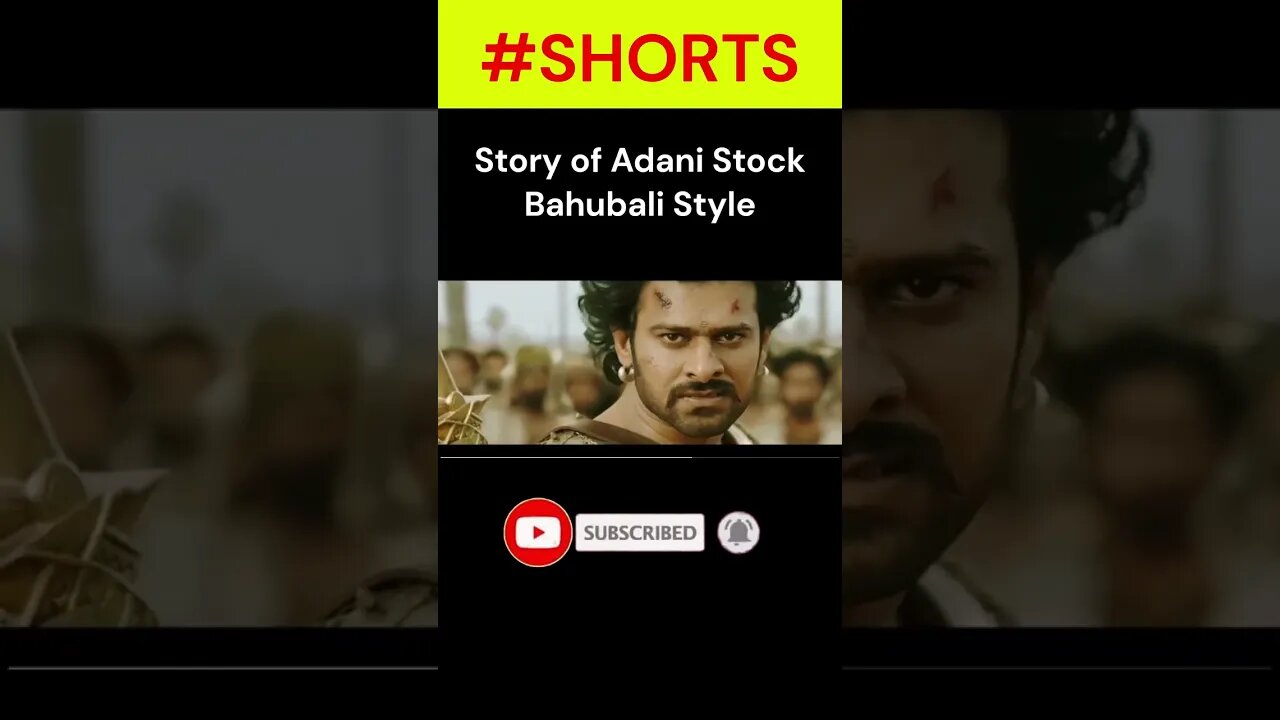 #adani #group story bahubali style #adanienterprisessharenews #shorts