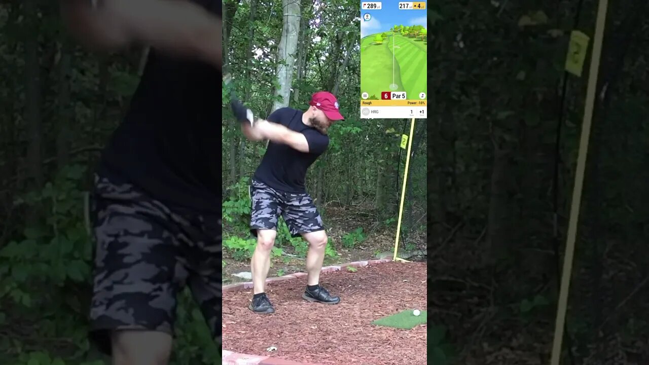 Cohasse Country Club - Hole 6 #Shorts #Golf #GarminR10 #R10 #Golfing #Golfer #SimGolf #YoutubeShorts