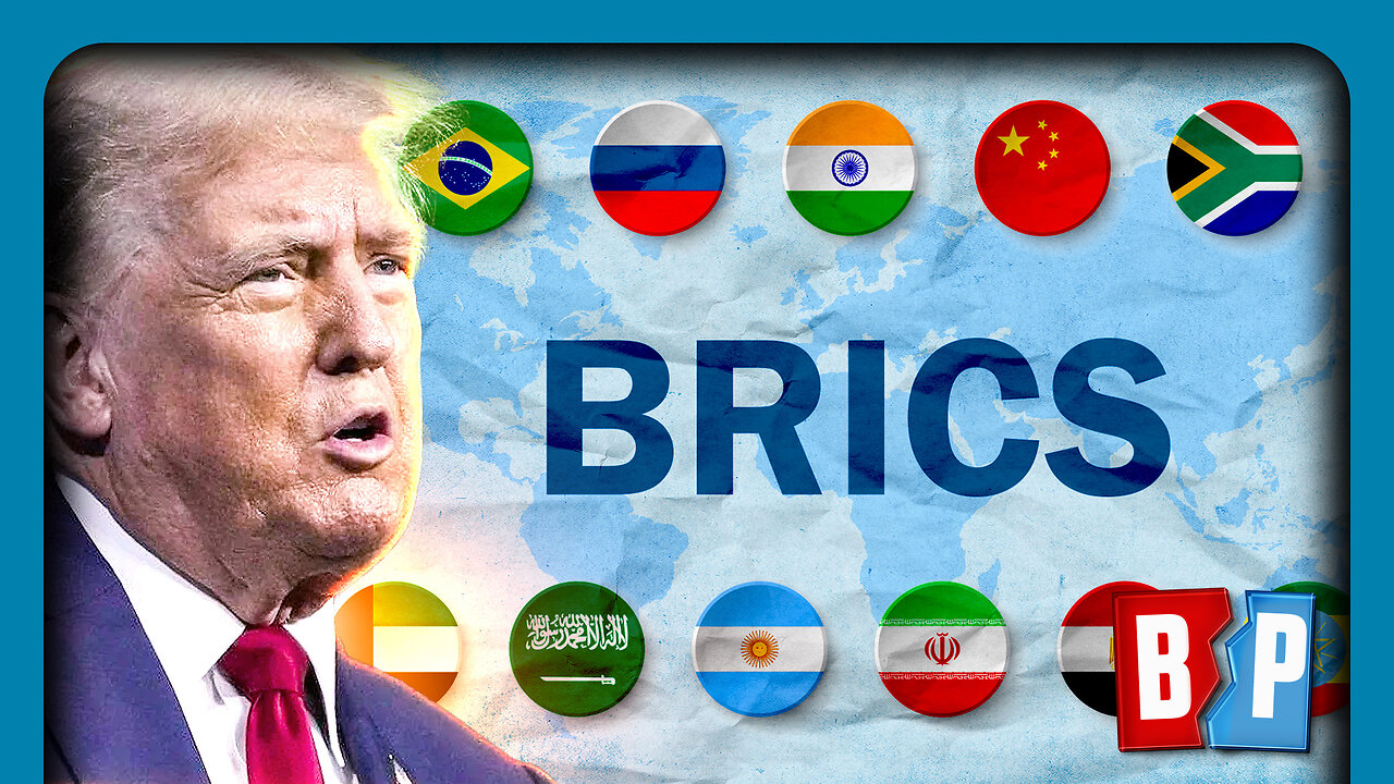 Trump Pledges 100% Tarrif On BRICS For Ditching Dollar