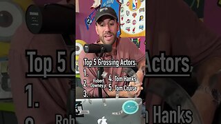 Guessing the Top 5 Grossing Actors!! How Did Brian Do? #shorts #top5