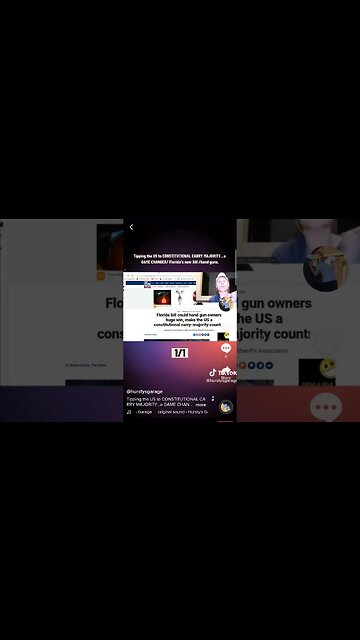 US to CONSTITUTIONAL CARRY MAJORITY?...60 seconds or less Hursty's daily dose review:-)