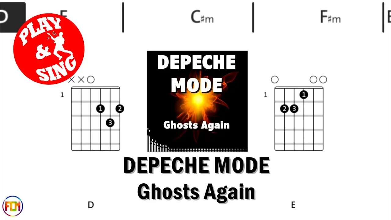 DEPECHE MODE Ghosts Again FCN GUITAR CHORDS & LYRICS