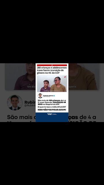 Criança trans? É só eu que fico indignado com isso ou você também? #globo #shorts #lula