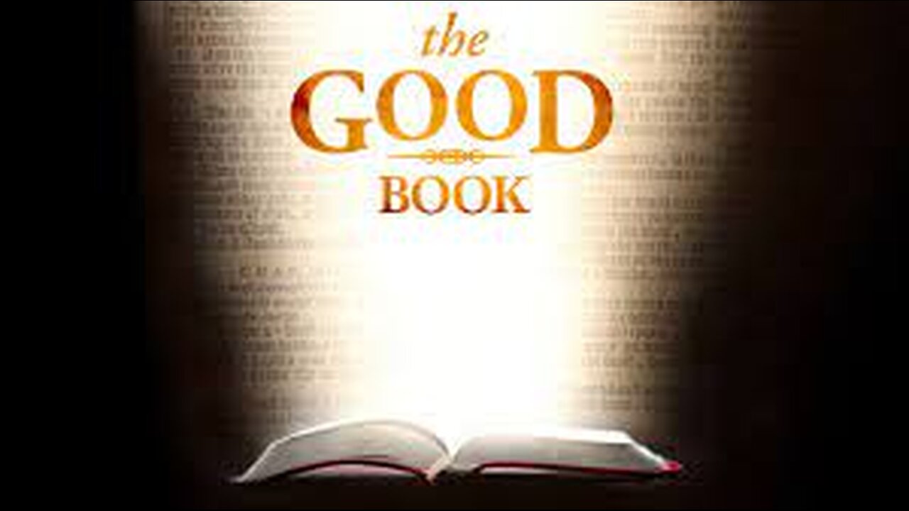 The Good Book: Live at 8am EST 5.8.24