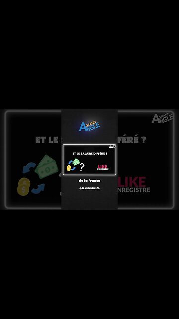 Votre travail, vos revenus et les taxes & impôts 🎬 Extrait vidéo Grand Angle Eco 👉 Abonne-toi!