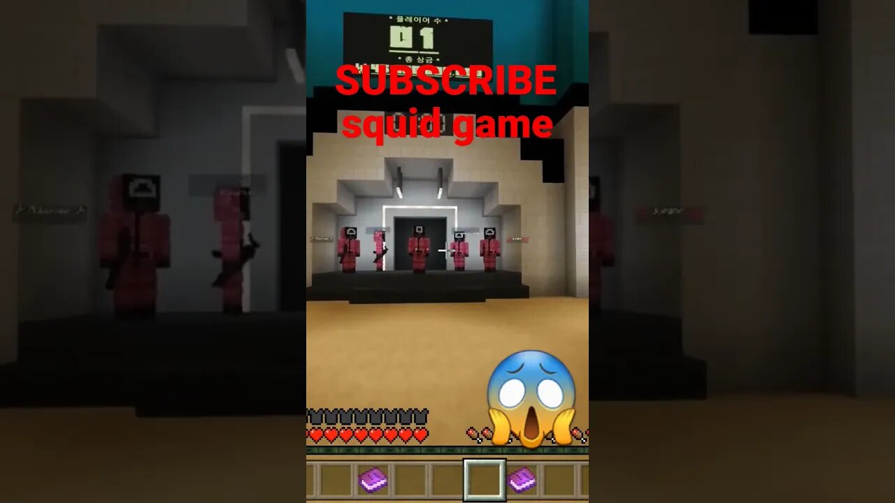 😱😱😱😱squid game #squidgames 💯Right Now -- What's Going To Happen☣️💯#mincraft