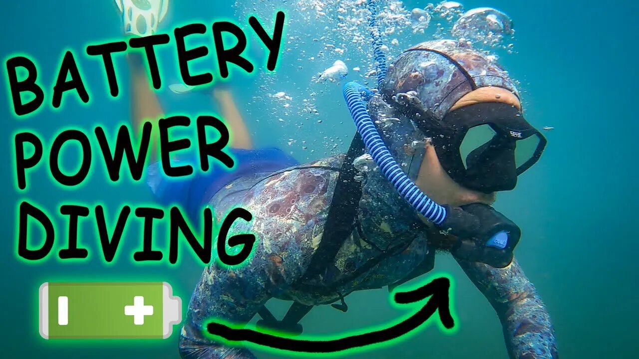 🔋 Diving on Battery Power 😱 testing BLU3 Nemo at Blue Heron Bridge Snorkeling Trail
