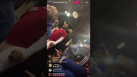 BOOSIE BADAZZ IG LIVE: Boosie At A Ball Game Chilling With His Peoples (04-02-23)