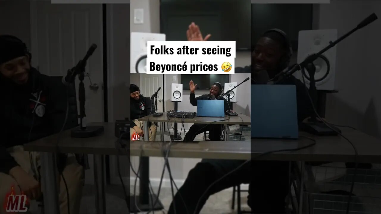 Beyoncé ticket prices will change your life 🤣 #podcastclips #comedyshorts