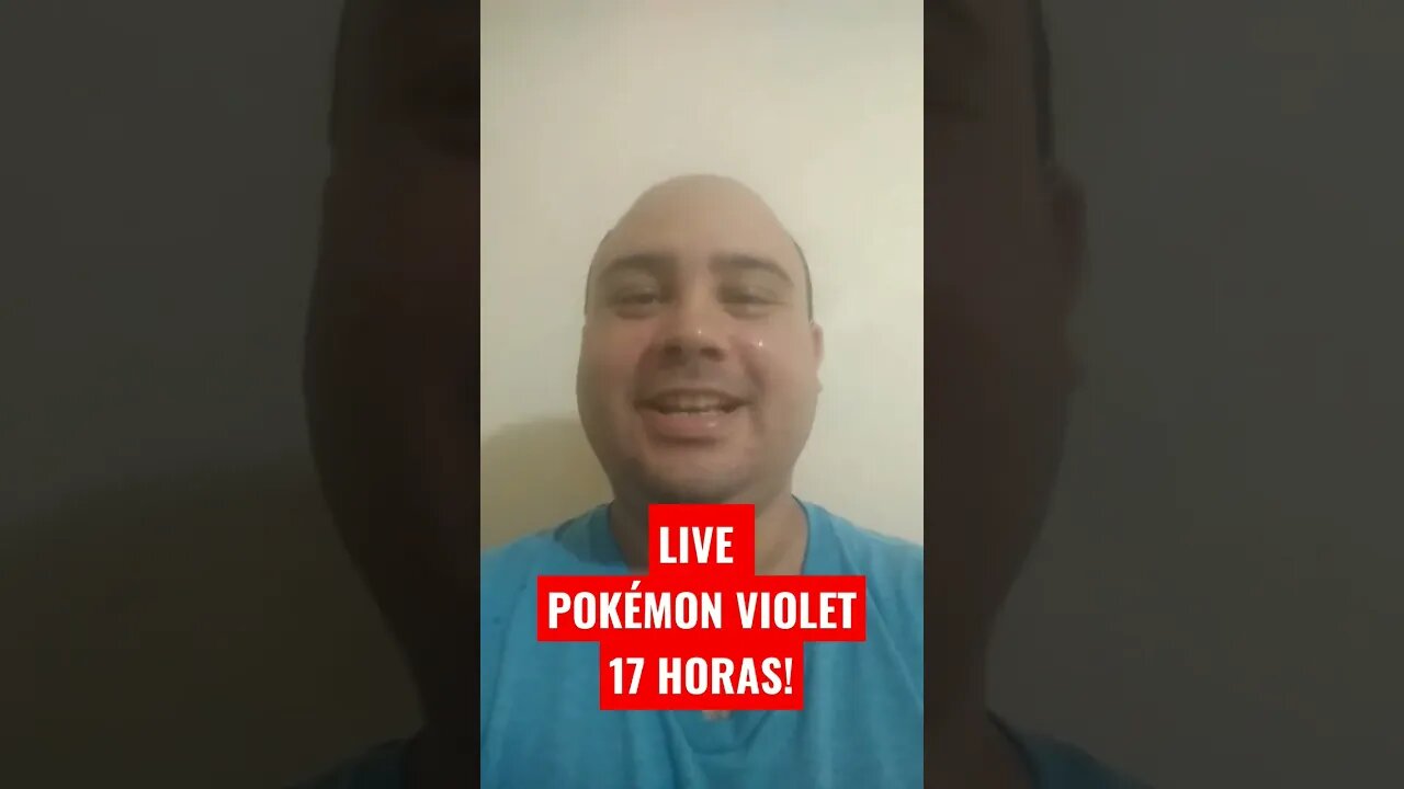 LIVE POKÉMON VIOLET ÀS 17 HORAS! VENHAM ASSISTIR