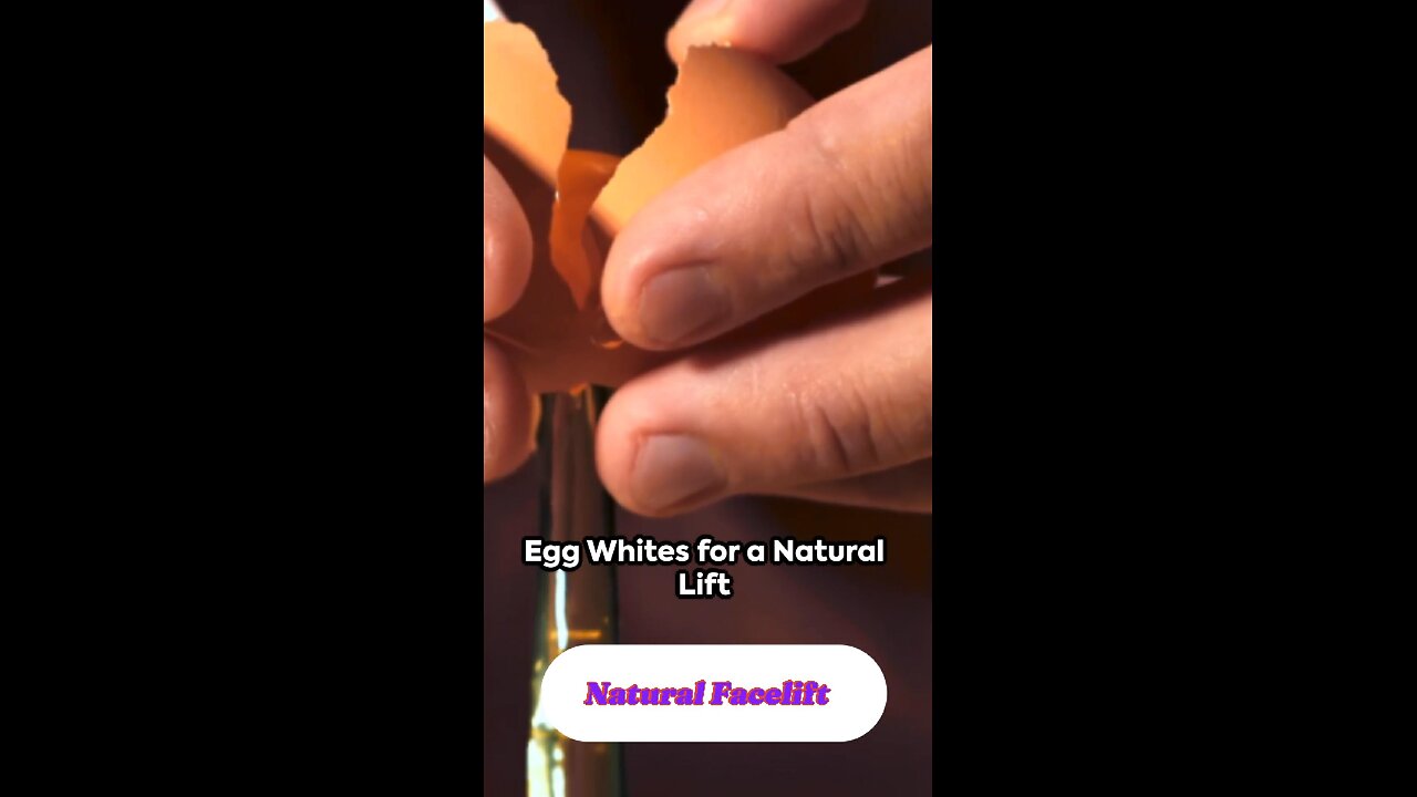 Natural Facelift: Egg White