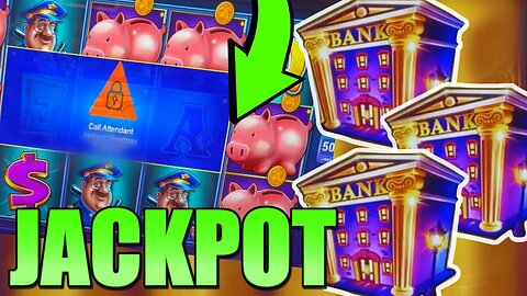 LANDED A JACKPOT HANDPAY ON PIGGY BANKIN SLOT MACHINE