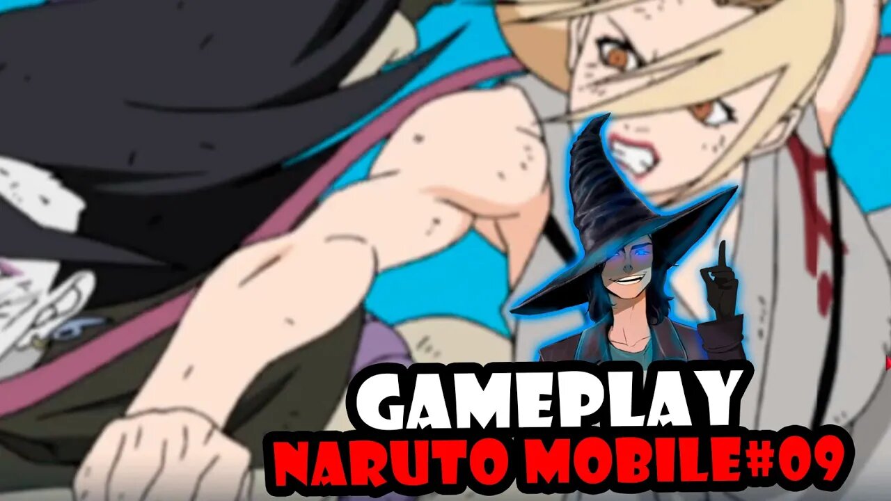 GAME PLAY #09 DE NARUTO ONLINE MOBILE 2023 #narutoonlinemobile #tomoyosan #narutoonline #gameplay