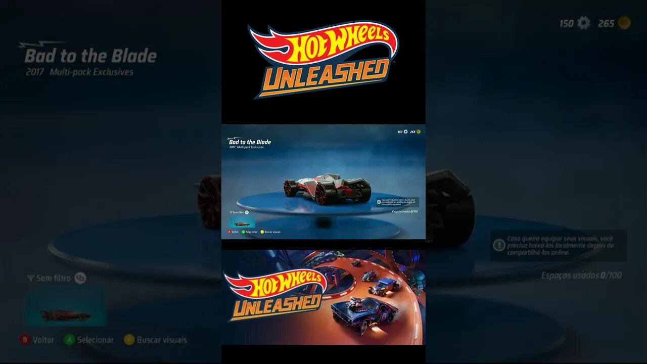 HOT WHEELS UNLEASHED-bad to the blade 2017 multi pack exclusives