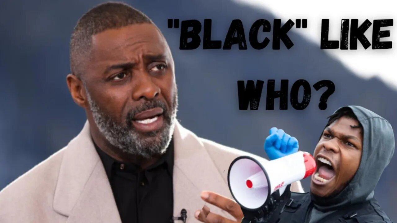 Idris Elba no longer identities as a BLACK actor & John Boyega responds! Is Idris wrong though?