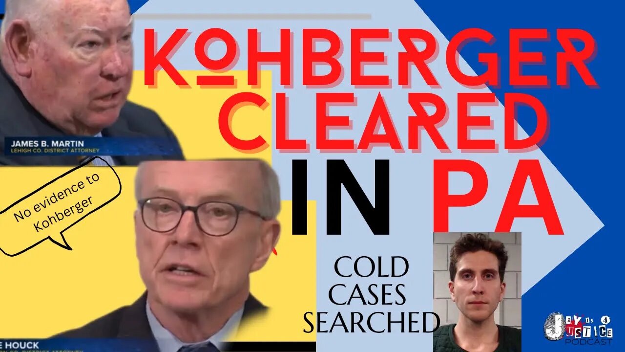 NEW! 2 Prosecutors in PA Clear Kohberger of Past Crimes! #bryankohberger #idaho4 #universityofidaho