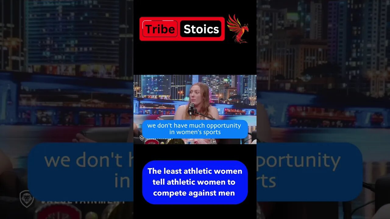 The least athletic women tell athletic women to play against men #redpill #inequality #shorts