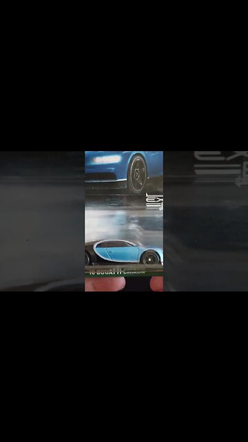 Miniatura Bugatti Chiron Hot Wheels