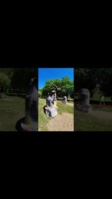 Polish Soldiers Crossing Obstacle Course