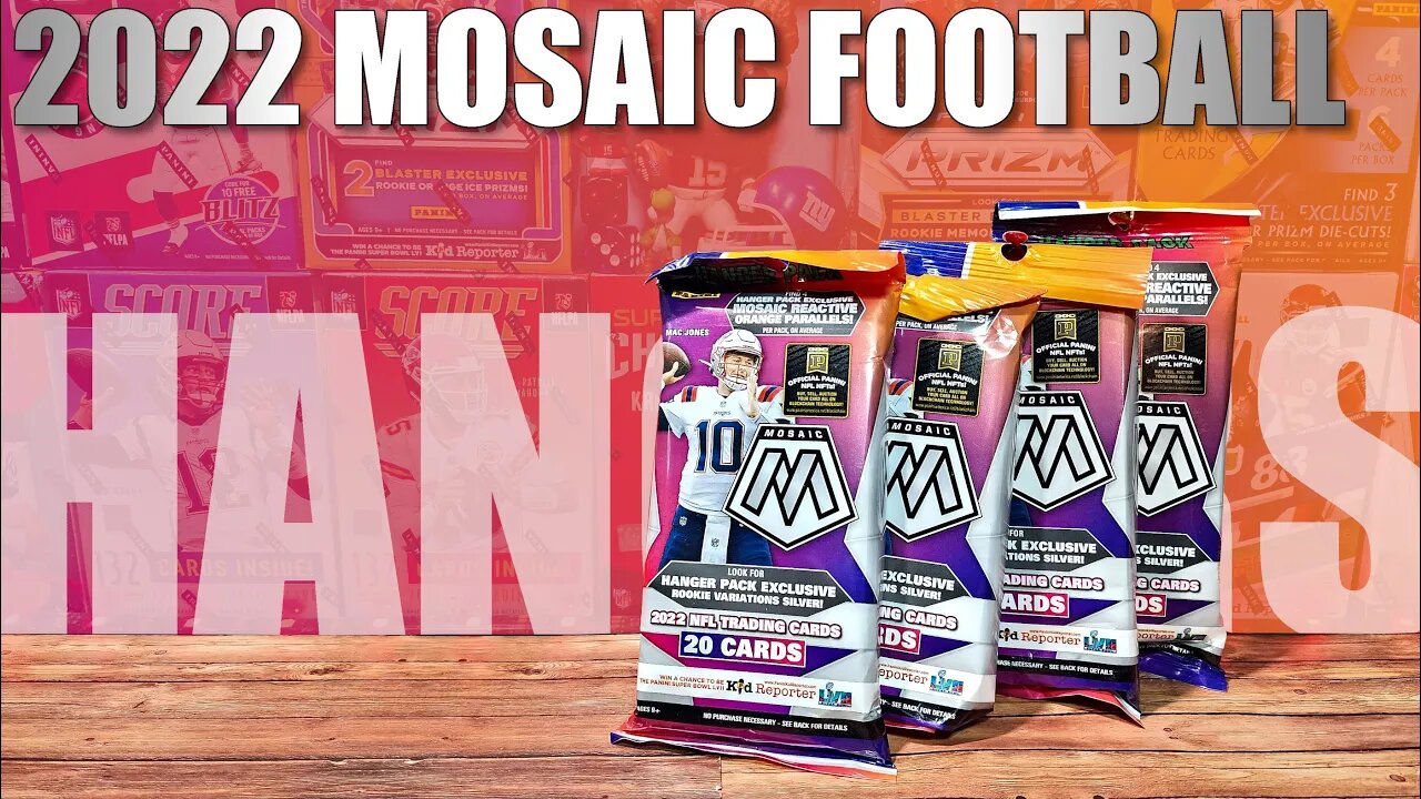 BANGERS or DUDS? | 2022 Mosaic Football Hanger Packs (Football Cards in a Half Shell)