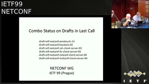 NETCONF 20170720 1550