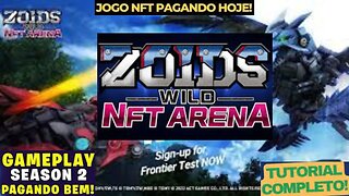 ZOIDS ARENA JOGO NFT PAGANDO / TUTPRIAL COMPLETO