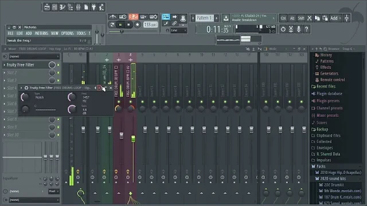 LIVE MAKING BEATS IN FL STUDIO 1/30/2023