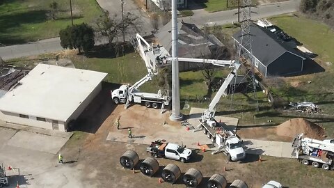 Transmission Line Construction - Progression