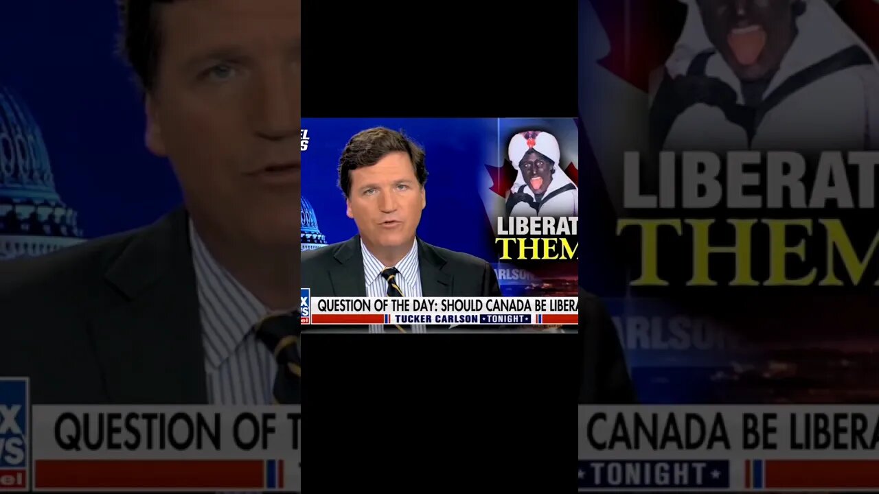 Tucker Carlson wants to liberate Canada #nonsense #zoobox #shorts #dictator #cuba #tuckercarlson