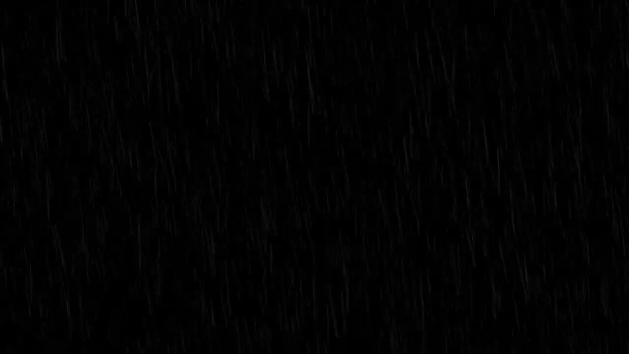 4 Hours Black Screen Rain Sound : Fall Asleep With THIS Rain Sound