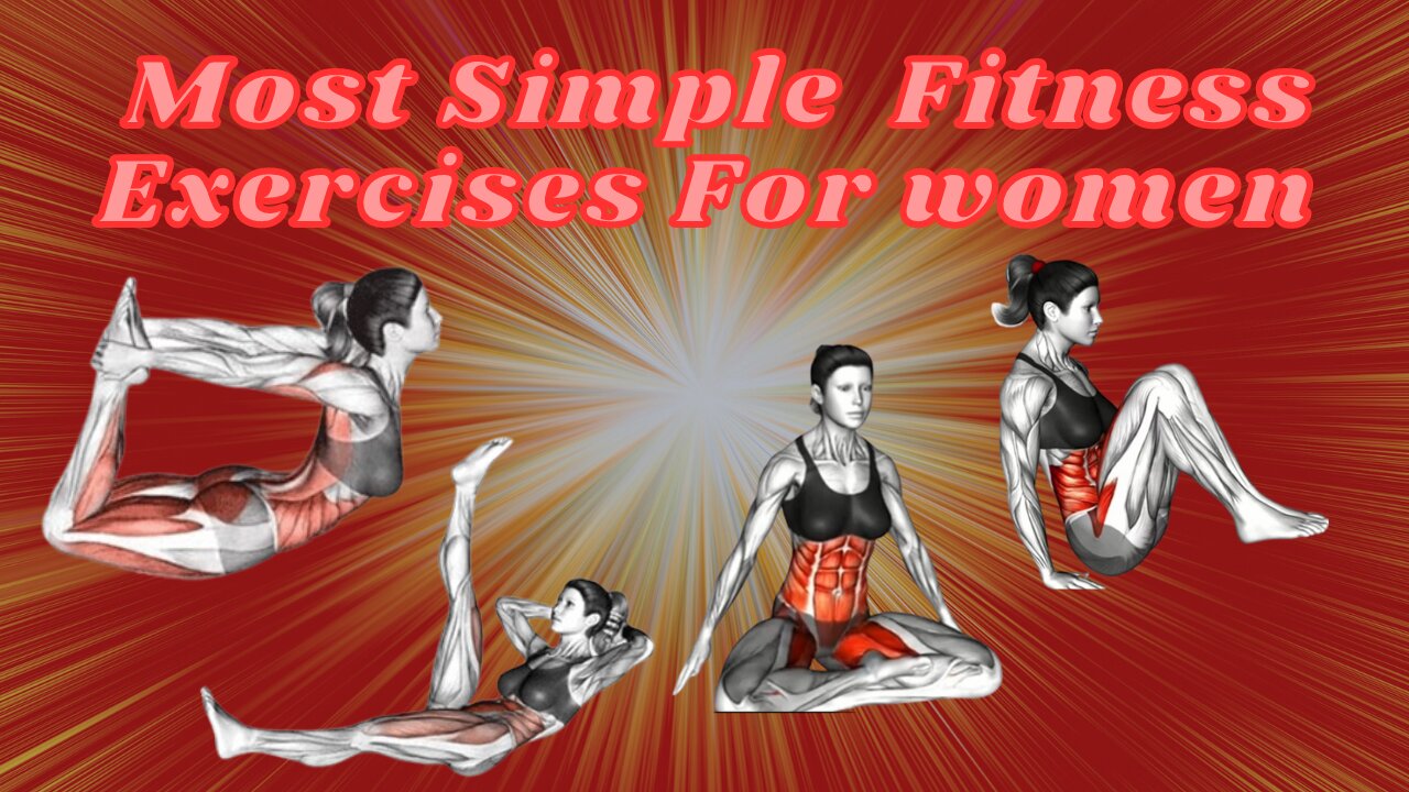 Most Simple Fitness Exercises For Women