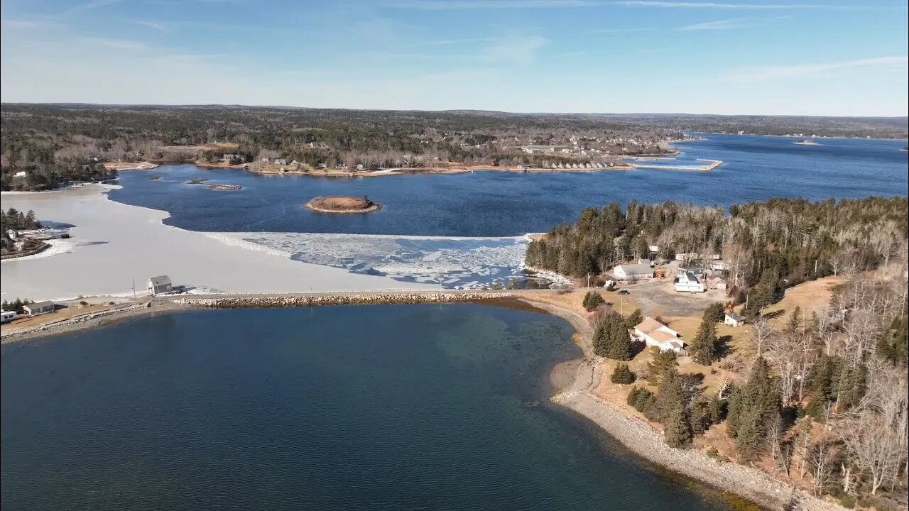 The Curse of Oak Island: Gold River to Oak Island DRONE 2/9/23 PROMO